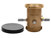 300, 500, and 700 Gallons Per Minute (gpm) Flow Rate Bronze Master Stream Nozzle