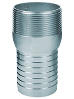 3 Inch (in) Size Zinc Plated Steel Male NPT Combination Nipple Fitting