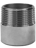 1 x 2 Inch (in) Size 316 Stainless Steel T.O.E. Welding Nipple