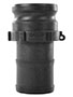 3 Inch (in) Size Polypropylene Type E Male Adapter x Shank Cam and Groove Coupling - 2