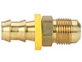 1/2 Inch (in) Hose Inner Diameter and 1/2 Inch (in) Pipe Thread size Brass Hose x JIC Male 37 Degree Grip-On Fitting