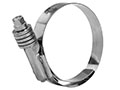 57 x 80 Millimeter (mm) Size Stainless Steel Constant Torque Hose Clamp with Liner