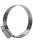 57 x 80 Millimeter (mm) Size Stainless Steel Hi-Torque HD Hose Clamp
