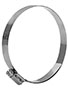 78 x 102 Millimeter (mm) Size Stainless Steel Liner Hose Clamp for Soft Silicone